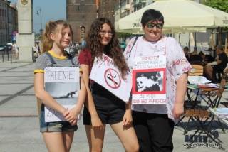 Piknik Profilaktyczny na średzkim rynku