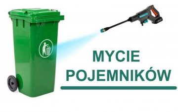 Mycie i dezynfekcja pojemników na odpady na terenie gminy Malczyce