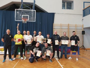 Uczestnicy Turnieju Tenisa Stołowego o Puchar Wójta Gminy Udanin / fot. Gmina Udanin