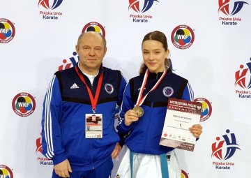 Emilia Wysocka Mistrzynią Polski w karate!