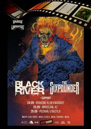 Konkurs! Black River i Sixpounder - do wygrania darmowe wejściówki!