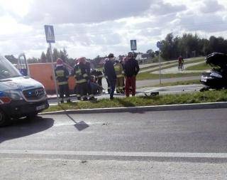 Pożar, powalone drzewo i wypadek - raport straży pożarnej