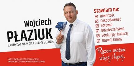 Wojciech Płaziuk - Kandydat na Wójta Gminy Udanin