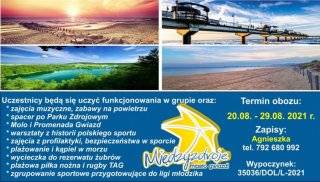 Obóz sportowy średzkich „Skarbów” ze wsparciem Gminy