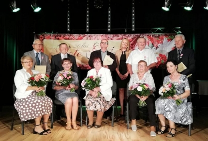 Złote Gody par małżeńskich z terenu gminy Miękinia
