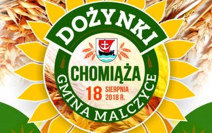 Dożynki gminy Malczyce w Chomiąży
