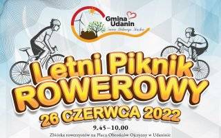 Gmina Udanin zaprasza na Letni Piknik Rowerowy