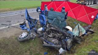 Śmiertelny wypadek koło Osieka