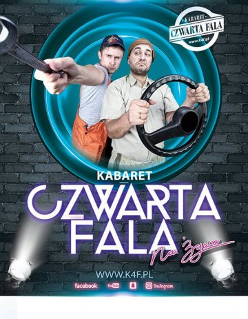 Kabaret Czwarta Fala wystąpi w Malczycach – bilety do nabycia w GOK