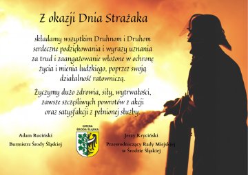 Życzenia z okazji Dnia Strażaka