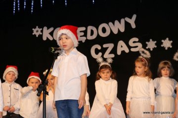 “Kolędowy czas” - świąteczny występ przedszkolaków