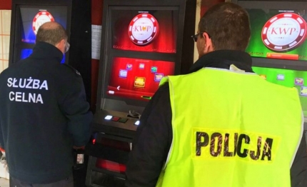 Na terenie miasta zabezpieczono automaty do gier hazardowych