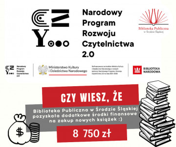 Średzka biblioteka zaprasza po nowości książkowe