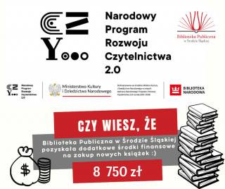 Średzka biblioteka zaprasza po nowości książkowe