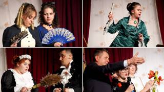 &quot;Sex w wielkiej wsi&quot; - spektakl w Kulturalnej Stodole w Lutyni / fot. gazeta Roland