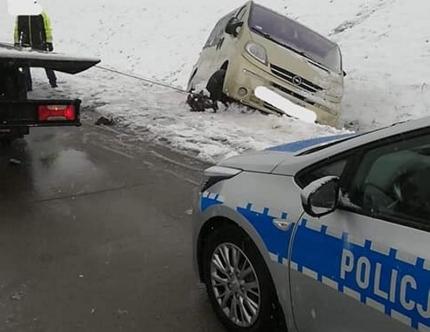 Stracił panowanie nad pojazdem