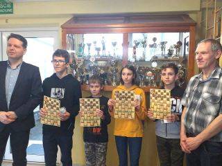 Adam Morawski warcabowym mistrzem gminy Udanin