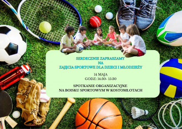 Sportowa energia w Kostomłotach – dołącz do zajęć z GOKiem!