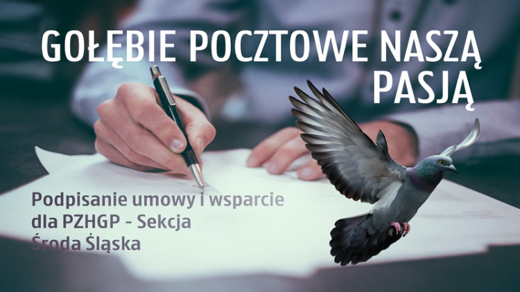 Podpisanie umowy i wsparcie dla PZHGP - Sekcja Środa Śląska