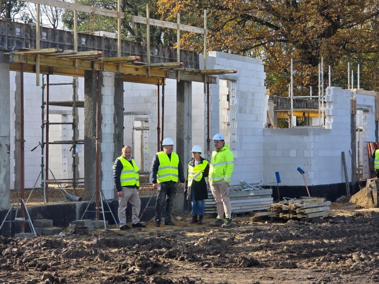 Postępy na budowie Stacji Uzdatniania Wody w Źródłach