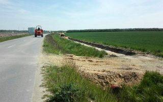 Na terenie gminy Miękinia powstaje nowa ścieżka rowerowa