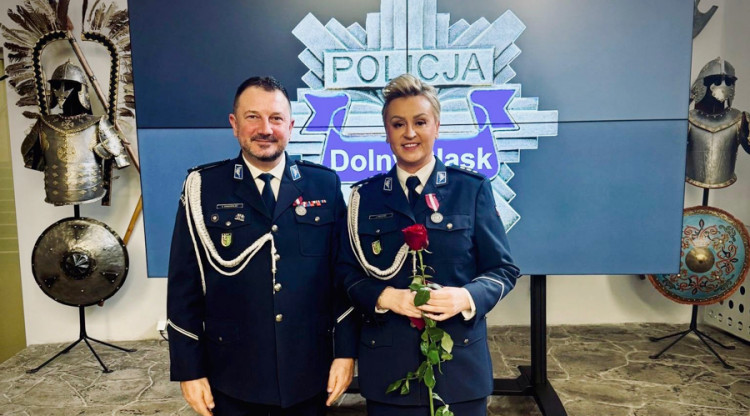 Średzka policjantka wyróżniona podczas Wojewódzkich Obchodów Narodowego Święta Niepodległości