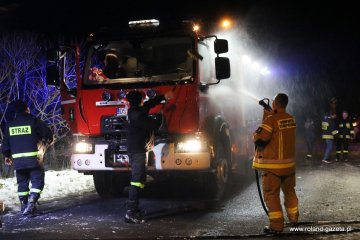 Nowy samochód dla OSP Lusina oficjalnie odebrany