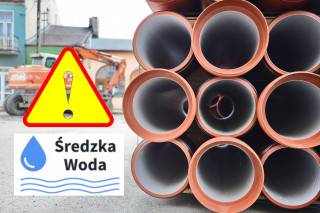 Utrudnienia w ruchu w związku z budową kanalizacji w Środzie Śląskiej!