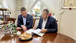 Podczas spotkania omówiono kluczowe tematy dla Gminy Udanin / fot. Gmina Udanin