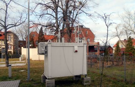 Stacja pomiaru jakości powietrza w Środzie Śląskiej