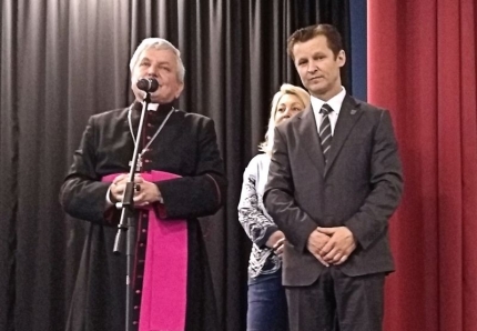 Wizyta biskupa Edwarda Janiaka w Malczycach