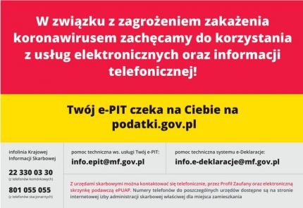 Informacja Urzędu Skarbowego w Środzie Śląskiej