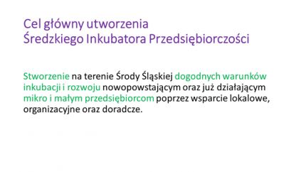 Średzki Inkubator Przedsiębiorczości w ścisłej czołówce Dolnego Śląska