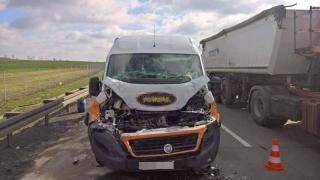 Kolizja. Utrudnienia na autostradzie A4