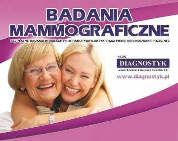 Badania mammograficzne w Udaninie