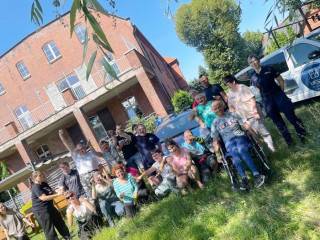 Mundurowi z Komendy Powiatowej Policji w Środzie Śląskiej przeprowadzili prelekcje dotyczące przede wszystkim bezpieczeństwa podczas wakacji / fot. KPP Środa Śląska