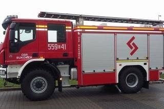 Paliła się sadza w kominie i nieużytki