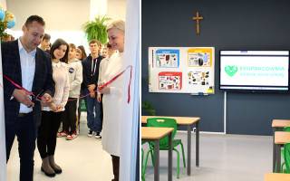 W Szkole Podstawowej w Udaninie uroczyście otwarto Ekopracownię