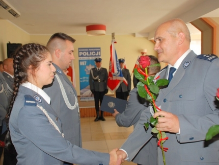 Jubileuszowe obchody Święta Policji w Komendzie Powiatowej w Środzie Śląskiej