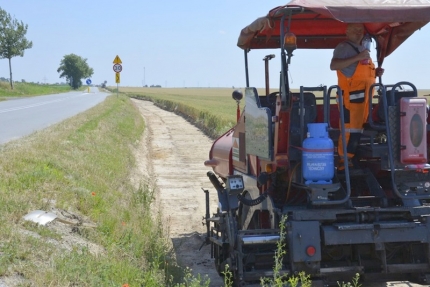 Ścieżka rowerowa Kulin - Cesarzowice wkrótce będzie gotowa!