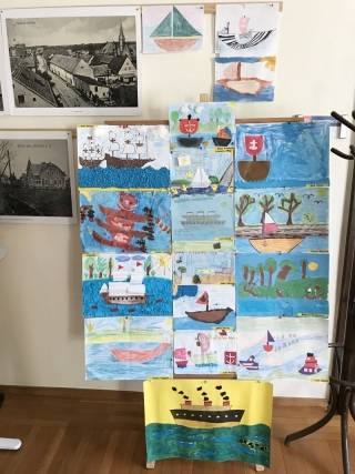 Wystawa prac uczniów w Urzędzie Gminy Malczyce