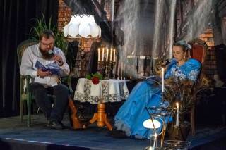 Narodowe Czytanie w Lutyni  / fot. Samorządowy Ośrodek Kultury w Miękini