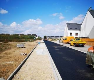 Gmina Miękinia: Trwa przebudowa ul. Pogodnej