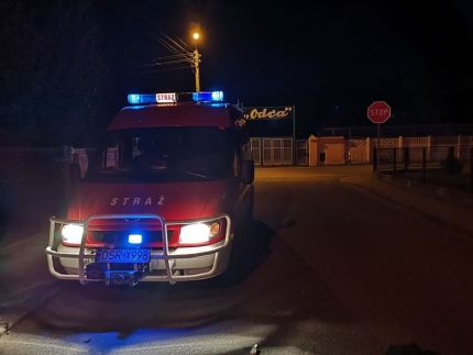 Sylwestrowy pożar w Malczycach
