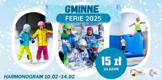 Ferie zimowe 2025 w Gminie Udanin - zapraszamy dzieci na wyjątkowe atrakcje!
