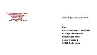 GKRPA podejmie współpracę z policją, ale konieczne nocne patrole w mieście