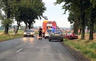 Wypadek! Poszkodowana kobieta i troje dzieci