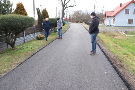 Nakładki asfaltowe w Wojczycach gotowe