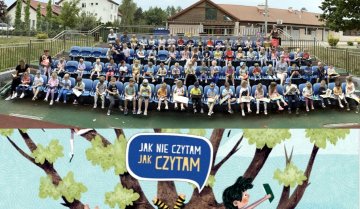 Akcja "Jak nie czytam, jak czytam" w Przedszkolu i Żłobku w Szczepanowie