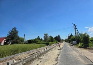 Trwa przebudowa drogi Lutynia-Zakrzyce-Gałów